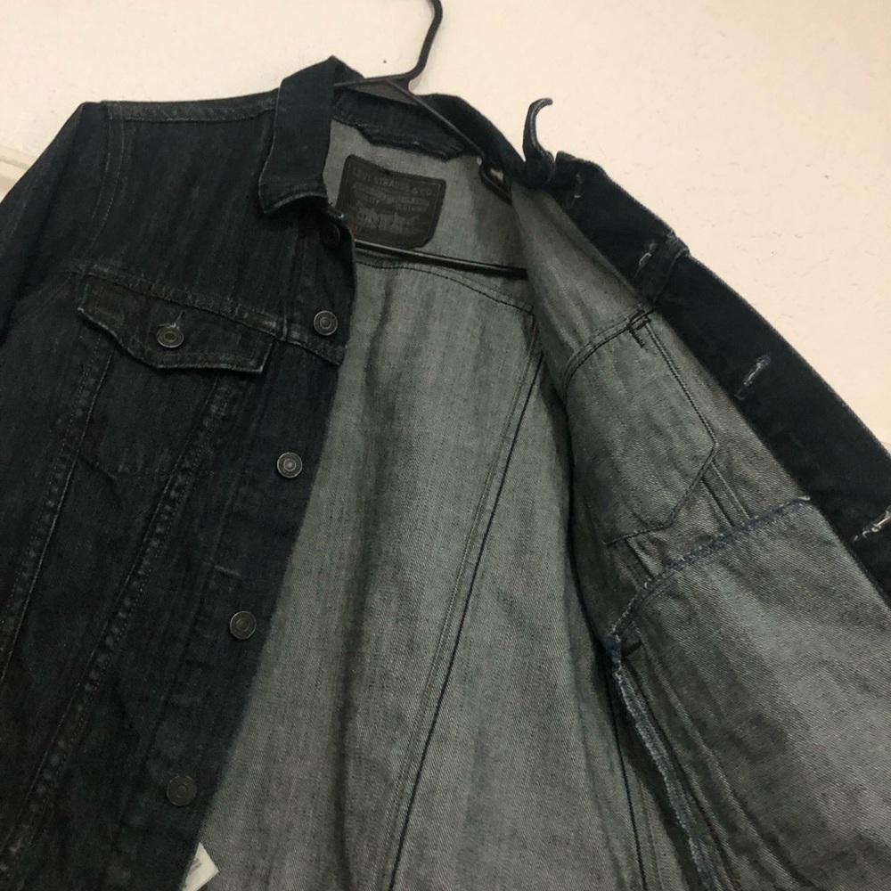 Dark denim jacket - Picture 4 of 4